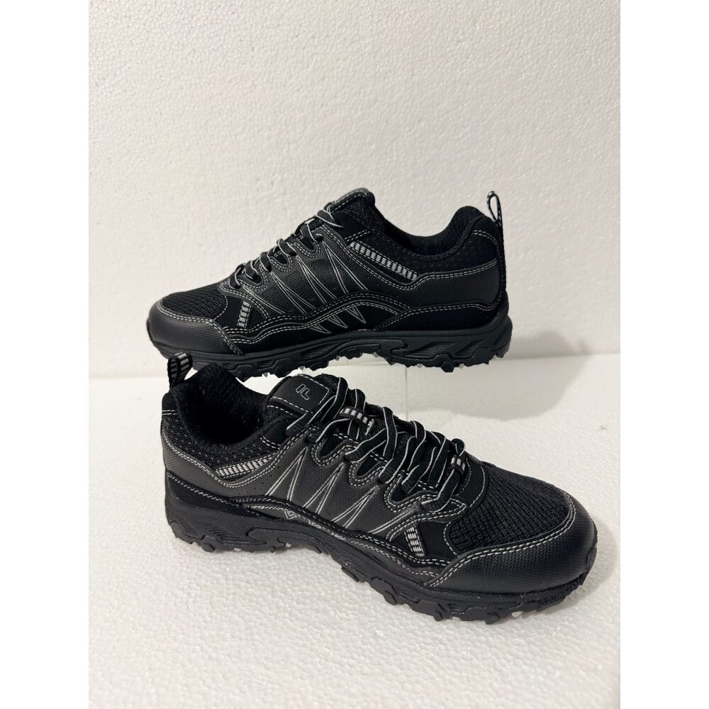 Fila Kids Trail Running Shoes Black Size 4.5 US Lace-Up Mesh Breathable Design D - Picture 11 of 12